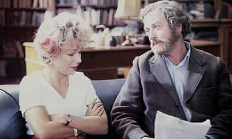 Still from the film Educating Rita (1983) starring Julie Walters and Michael Caine