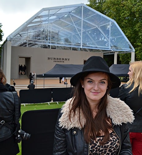 Rachel Simpson, student fashion blogger, London Fashion Week