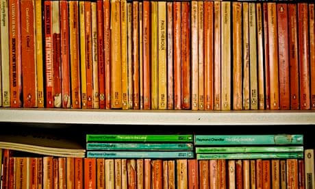 penguin classics on a bookshelf