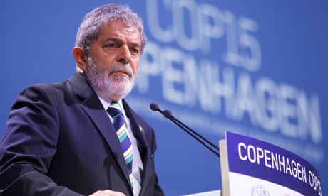 COP15 Brazil's President da Silva in Copenhagen