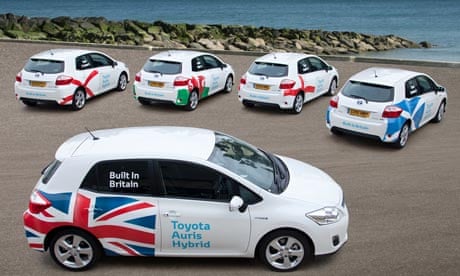 Toyota takes real-world hybrid technology to the RAC Brighton to London Future Car Challenge