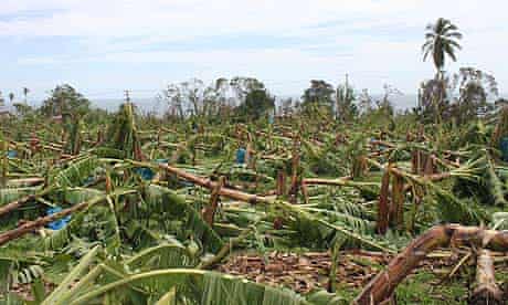 MDG : Hurricane Tomas has ripped up virtually every banana tree in St Lucia and St Vincent 