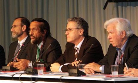 IPCC : Chris Field, Rajendra Pachauri, Thomas Stocker, Vicente Barros 