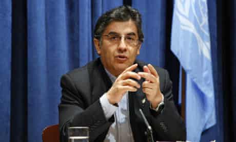 Bolivian Ambassador Pablo Solon-Romero to the UN 