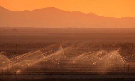 Global Water shortage : California's Fertile Central Valley Suffers From Statewide Drought
