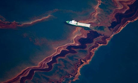 oil spill from the Deepwater Horizon wellhead