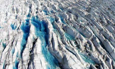 Glaciers melting