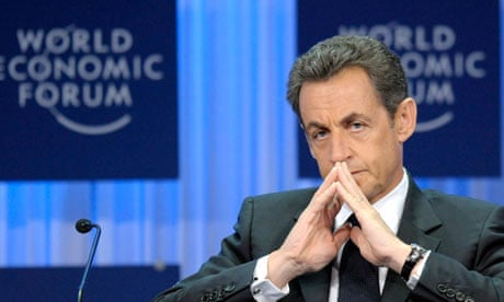 MDG: Nicolas Sarkozy at the World Economic Forum in Davos