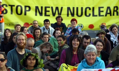 Protestors Blockade Hinkley Point Nuclear Power Station
