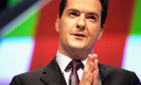 Chancellor of the Exchequer George Osbourne at the Conservative Party