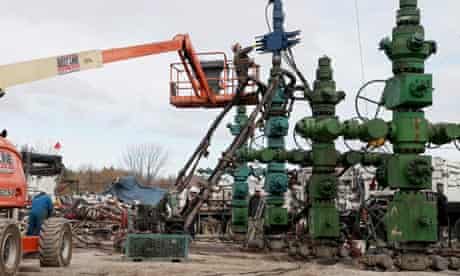 Southwestern Energy Fracking Stimulation to extract shale gas