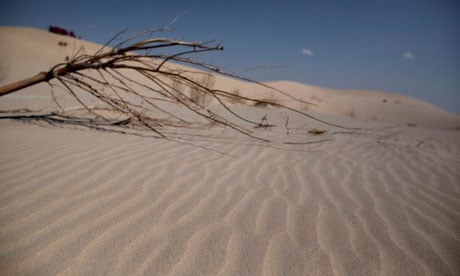 Hacked climate emails : Desertification in China