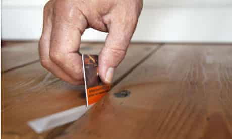 Draught Proof Stripped Wooden Floors, How To Fill Gaps In Old Hardwood Floors