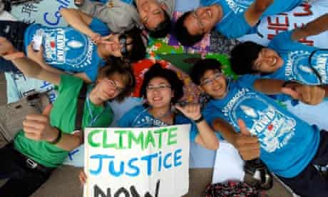 COP17 in Durban : Environmental activists demonstrate at United Nations Climate Change conference