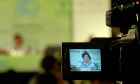 COP17 in Durban : South African Foreign Minister Maite Nkoana-Mashabane