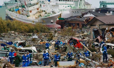 Mdg : Rescue team : Japam Earthquake and Tsunami