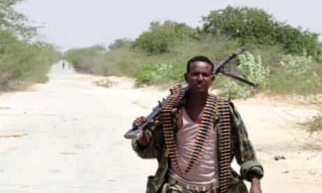MDG : A Somali government soldier,  Mogadishu