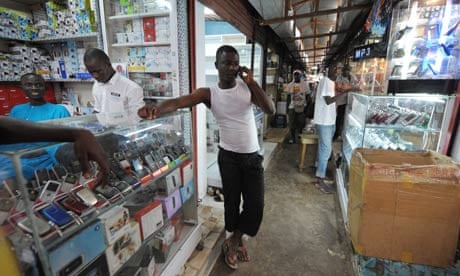 MDG : Economy growth in Africa, mobile phone market in Abidjan