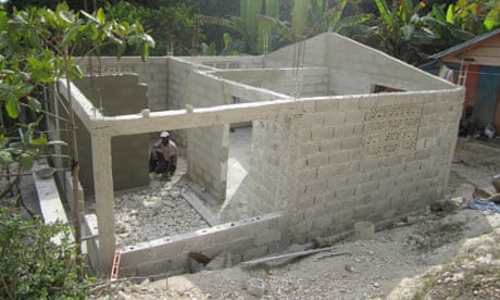 MDG : Haiti post earthquake , construction of house