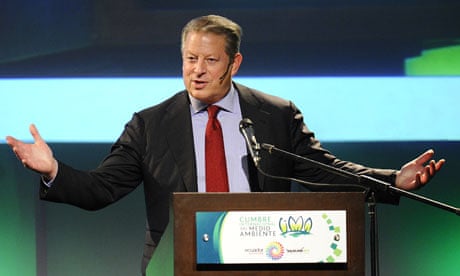 Damian blog : Former US Vice-President and environmental activist Al Gore 