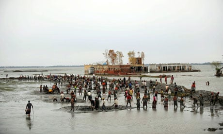 rising sea levels and coastal erosion in Bangladesh