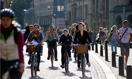 What makes Cambridge a model cycling city? | Cycling | The Guardian