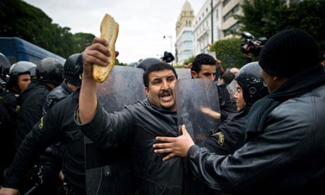 Damian blog : Food protest in Tunisia