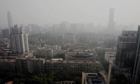 Wikileaks cable on China :Smog in Guangzhou, Guangdong province, due to air pollution, PM 2.5