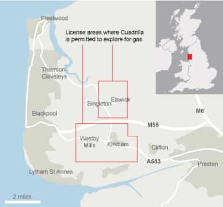 Blackpool oil shale reserves