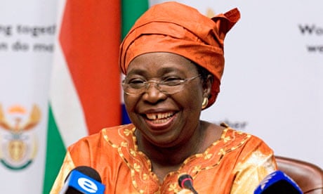 MDG : South African Minister of Home Affairs Nkosazana Dlamini-Zuma