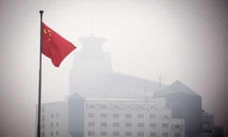 China air pollution and PM2.5 : smog in Beijing