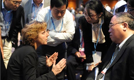 COP18 Doha : Connie Hedegaard and Zhenhua Xie