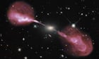 A Month in Space : Spectacular jets powered by the gravitational energy of super massive black hole 
