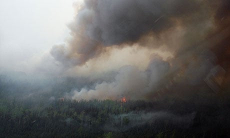 Wildfire in Alaska and impact on Greenland