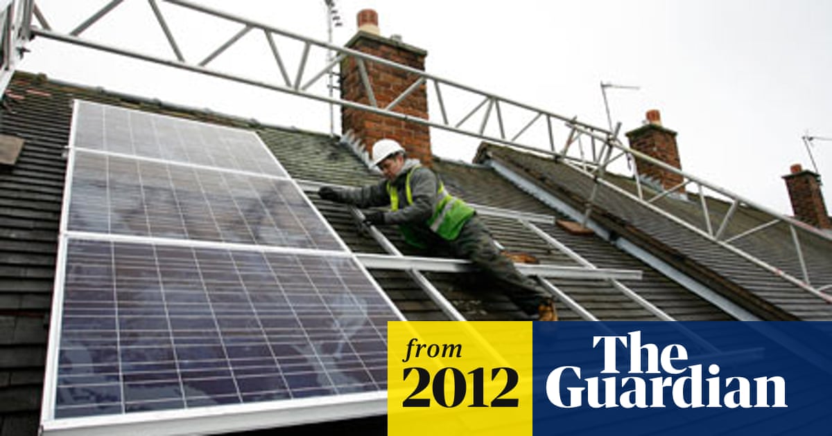 Wrexham Leads Europe S Solar Charge Solar Power The Guardian