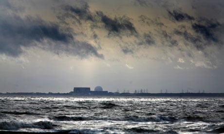 nuclear sites risk of flooding and coastal erosion : Sizewell nuclear power plant Southwold Suffolk
