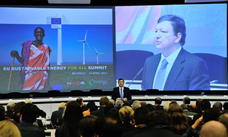 MDG : EU Sustainable Energy for All Summit : President of the EC José Manuel Barroso