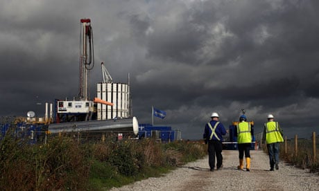 Shale gas in Lancaster near Blackpool : Cuadrilla Shale Fracking Plant