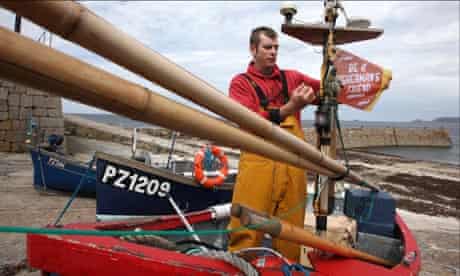Greenpeace Be a Fisherman's Friend campaign in Cornwall