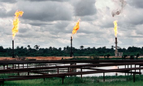 Gas flaring in Ogoniland Nigeria