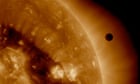 A monthe in Space :  the transit of Venus across the face of the sun
