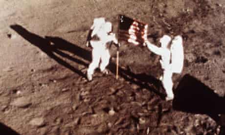 Climate change skeptics : Apollo 11 astronauts moon landing