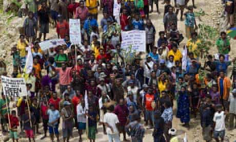 MDG : Papua New Guinea land grab : Customary landowners against SABL