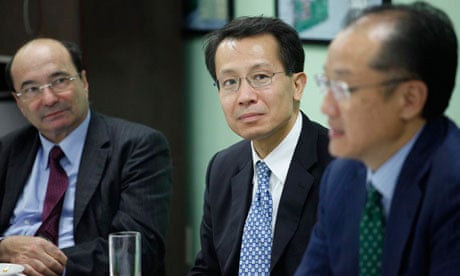 MDG : Executive President and CEO of IFC Jim-Yong Cai