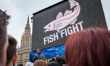 Sustainable Seafood Coalition (SSC) and sustainable fish labelling : Fish Fight march 