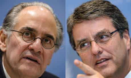 MDG : WTO final candidates : Roberto Azevedo and  Herminio Blanco
