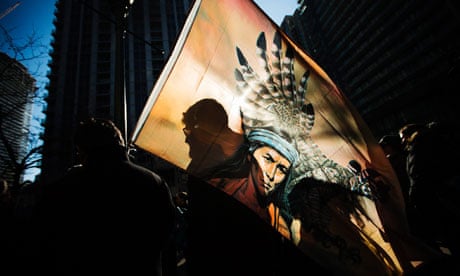 Canada blog about Aboriginal rights : First Nations protesters in Idle No More demonstration Toronto