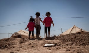 MDG children at Zaatari refugee camp in Jordan