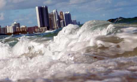 US sea levels rising : Florida Coast Line At Greatest Risk Of Rising Sea Level