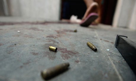 MDG : Violence in Rio de Janeiro favela, Brazil